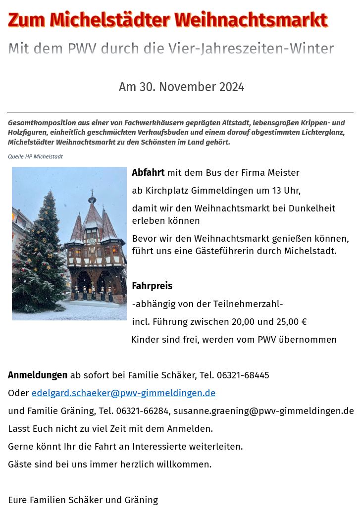 Gimmeldingen Weihnachtsmarkt24