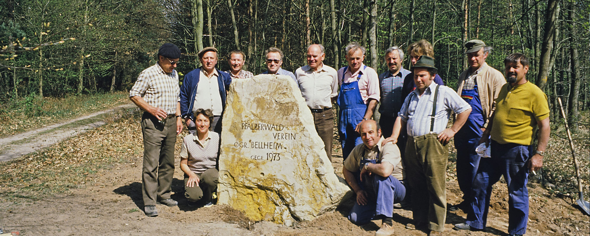 bellheim head gedenkstein
