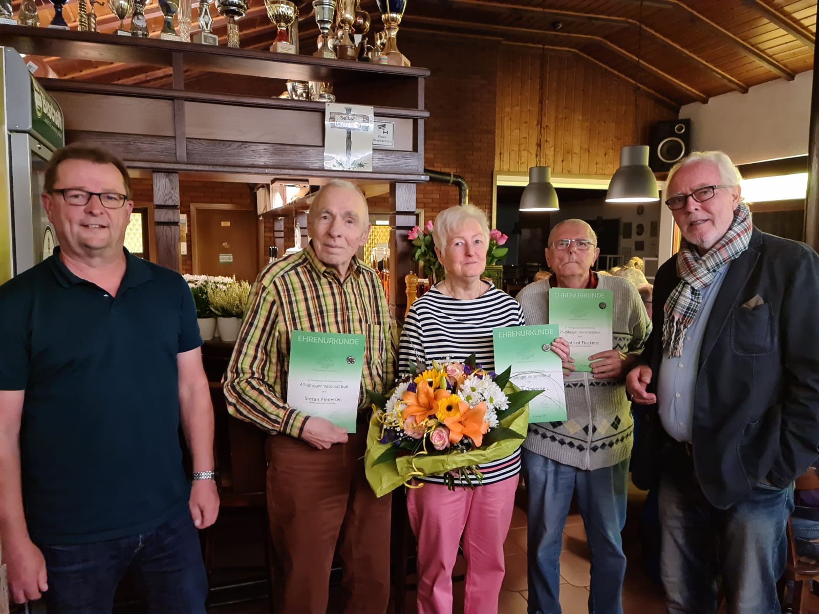 Iggelb Foto Ehrungen