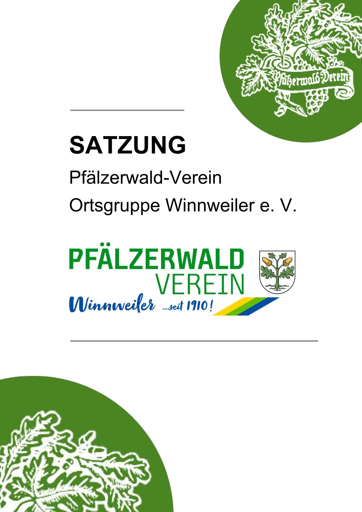 2024 03 21 Satzung PWV OG WW Deckblatt